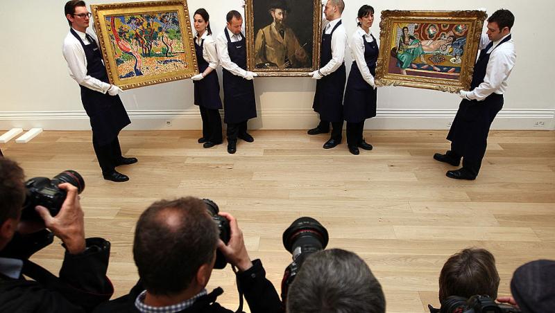 Faimoasa lucrare „La Blouse Roumaine” de Henri Matisse, la București.De la ce distanță se poate privi:„Iconică pentru modernitate”