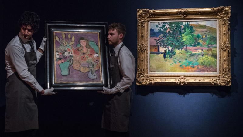 Faimoasa lucrare „La Blouse Roumaine” de Henri Matisse, la București.De la ce distanță se poate privi:„Iconică pentru modernitate”