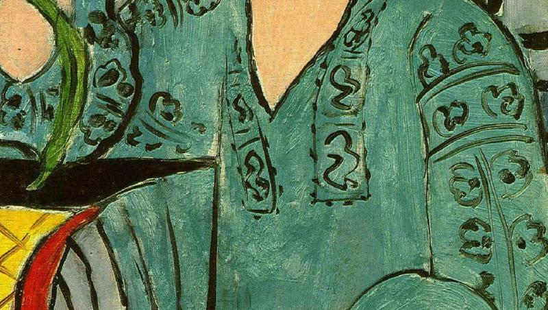 Faimoasa lucrare „La Blouse Roumaine” de Henri Matisse, la București.De la ce distanță se poate privi:„Iconică pentru modernitate”