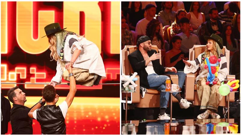 Colaj cu Delia și Mihai Bendeac la The Ticket