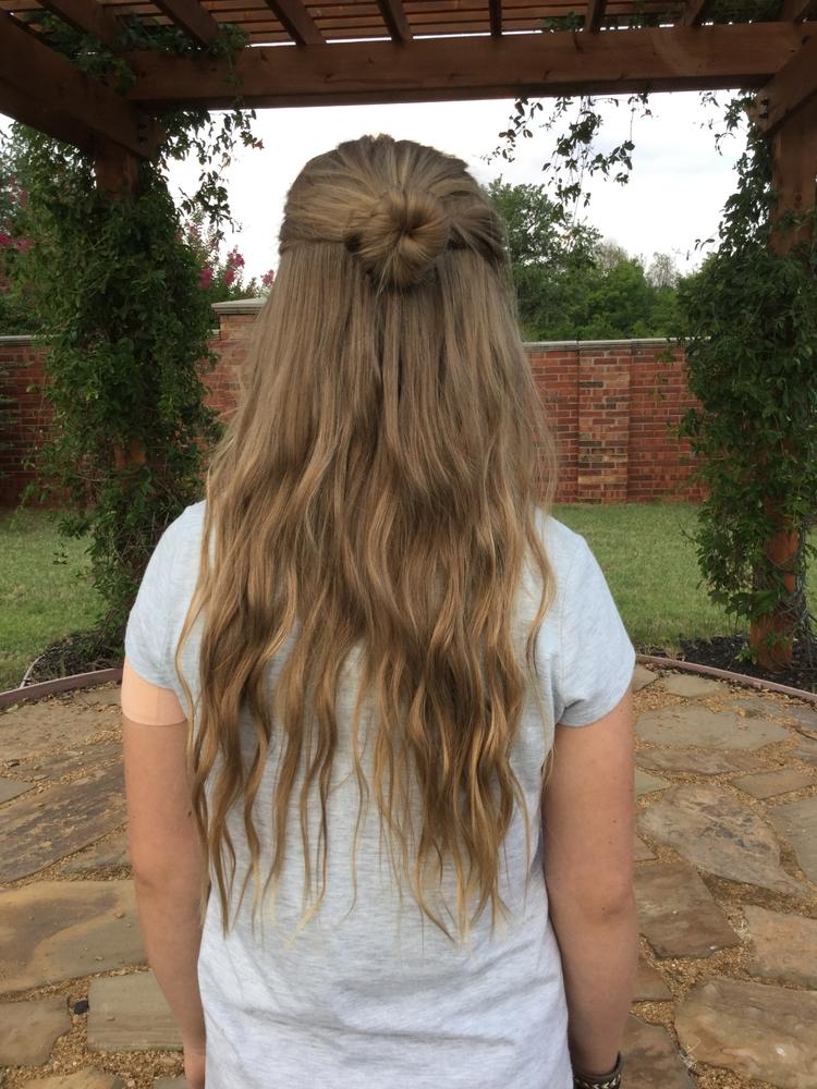 Cocul „half-up, half-down”