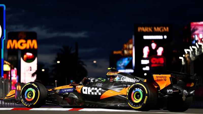 S-au încheiat calificările din Formula 1™ pentru Marele Premiu din Las Vegas. Lando Norris în pole position