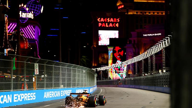 Vezi acum calificările din Formula 1™ pentru Marele Premiu din Las Vegas. Lupta pentru pole e LIVE în AntenaPLAY și pe Antena 3CNN