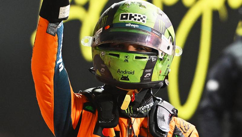 Urmărește acum cursa din Formula 1™ pentru Marele Premiu din Las Vegas. Spectacolul este LIVE pe Antena 3 CNN și în AntenaPLAY