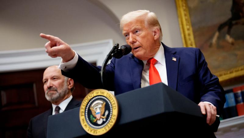 Donald Trump a fost scos din sărite de întrebările unei jurnaliste. Ce a putut să-i spună: „Liniște...”