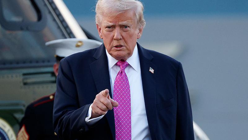 Donald Trump a fost scos din sărite de întrebările unei jurnaliste. Ce a putut să-i spună: „Liniște...”