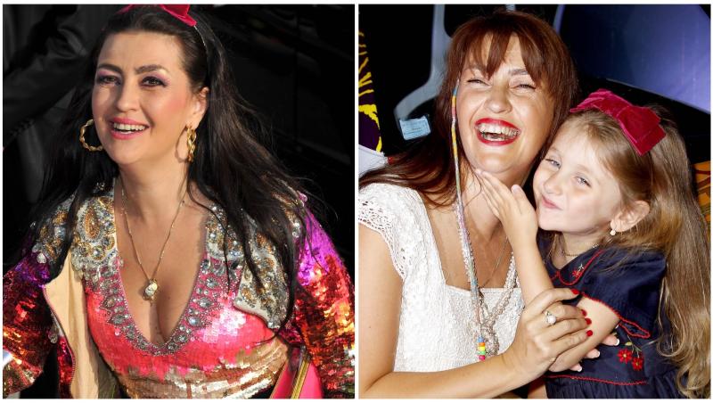 Colaj cu Rona Hartner și fiica ei, Rita Sumayla &icirc;n două ipostaze diferite