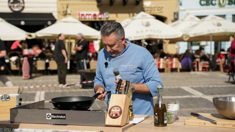 Chefi la cuțite, 24 noiembrie 2025. Ce chef a câștigat amuleta din Piața Sfatului din Brașov. Gabi Tamaș a dat un verdict dificil