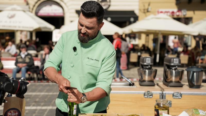 Chefi la cuțite, 24 noiembrie 2025. Ce chef a câștigat amuleta din Piața Sfatului din Brașov. Gabi Tamaș a dat un verdict dificil