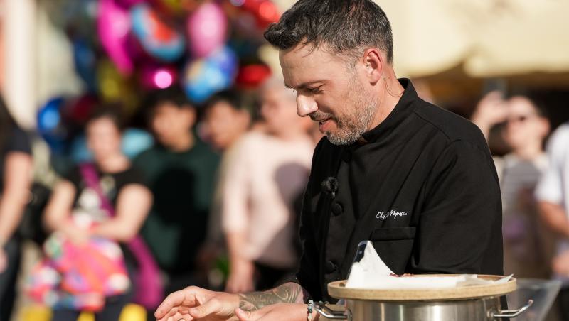 Chefi la cuțite, 24 noiembrie 2025. Ce chef a câștigat amuleta din Piața Sfatului din Brașov. Gabi Tamaș a dat un verdict dificil