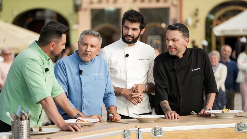 Chefi la cuțite, 24 noiembrie 2025. Ce chef a câștigat amuleta din Piața Sfatului din Brașov. Gabi Tamaș a dat un verdict dificil