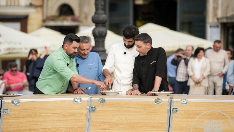 Chefi la cuțite, 24 noiembrie 2025. Ce chef a câștigat amuleta din Piața Sfatului din Brașov. Gabi Tamaș a dat un verdict dificil