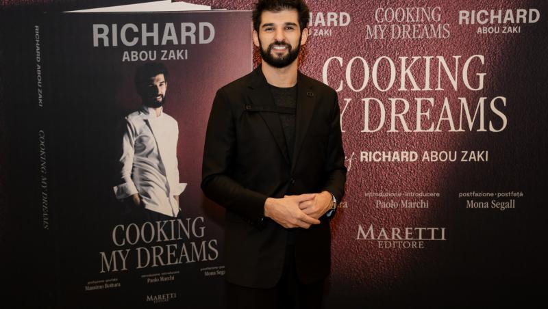 Richard Abou Zaki a lansat cartea Cooking my dreams, dedicată parcursului său în lumea artei culinare: „Mi-am deschis sufletul”