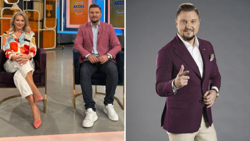 Cum arată soția lui Adrian Velea. Prezentatorul de la Acces Direct este căsătorit cu o femeie extrem de frumoasă