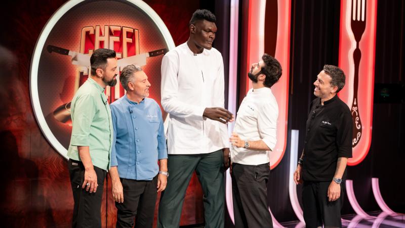 Chefi la cuțite, 25 noiembrie 2025. Cel mai înalt om din Africa și alți concurenți de excepție au făcut spectacol în a 6-a ediție