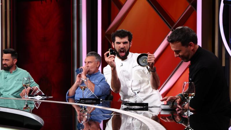 Chefi la cuțite, 25 noiembrie 2025. Prima bombă cu mai multe amulete a ajuns la unul dintre chefi. Tania Budi a decis cine o ia