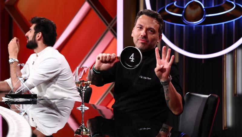 Chefi la cuțite, 25 noiembrie 2025. Prima bombă cu mai multe amulete a ajuns la unul dintre chefi. Tania Budi a decis cine o ia