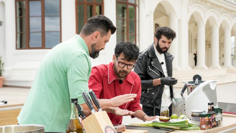 Chefi la cuțite, 25 noiembrie 2025. Prima bombă cu mai multe amulete a ajuns la unul dintre chefi. Tania Budi a decis cine o ia