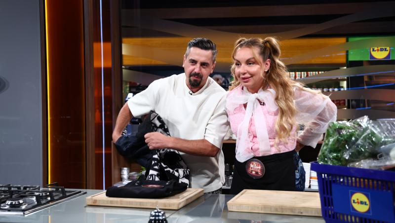 Chefi la cuțite, 25 noiembrie 2025. Eliza și Cosmin Natanticu, prima surpriză a serii. Ce au preparat și câte cuțite au primit