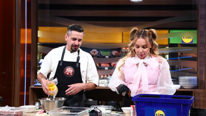 Chefi la cuțite, 25 noiembrie 2025. Eliza și Cosmin Natanticu, prima surpriză a serii. Ce au preparat și câte cuțite au primit