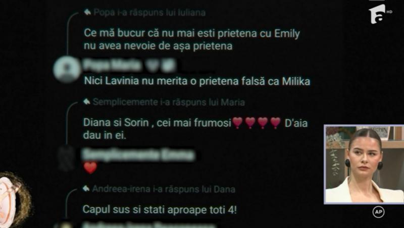Mireasa, sezon 12. Emily și Lavinia au răspuns unor comentarii controversate. Ce a recunoscut iubita lui Liviu despre un accident