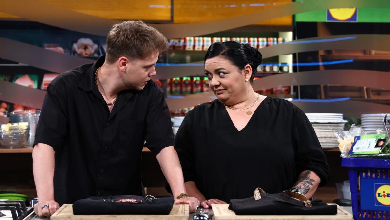 Chefi la cuțite, 25 noiembrie 2025. Cine sunt Sergiu Smerea și Emilia Răducanu. Cei doi actori sunt celebri pe TikTok