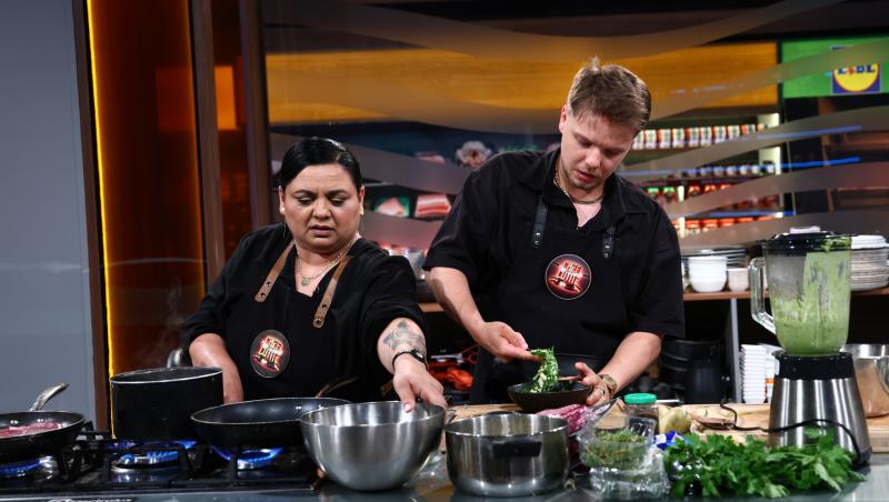 Chefi la cuțite, 25 noiembrie 2025. Cine sunt Sergiu Smerea și Emilia Răducanu. Cei doi actori sunt celebri pe TikTok