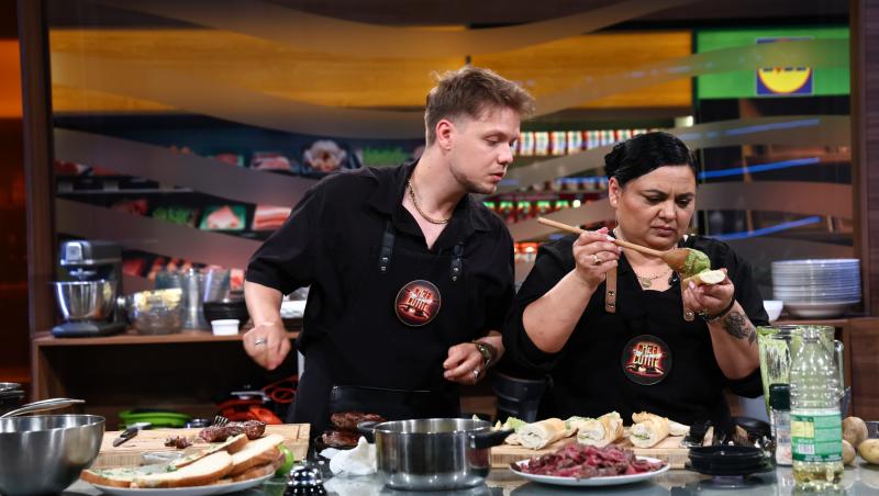 Chefi la cuțite, 25 noiembrie 2025. Cine sunt Sergiu Smerea și Emilia Răducanu. Cei doi actori sunt celebri pe TikTok