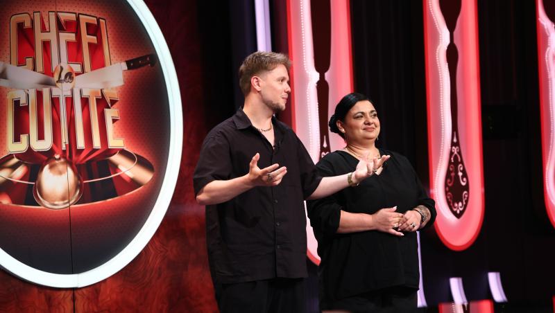 Chefi la cuțite, 25 noiembrie 2025. Cine sunt Sergiu Smerea și Emilia Răducanu. Cei doi actori sunt celebri pe TikTok