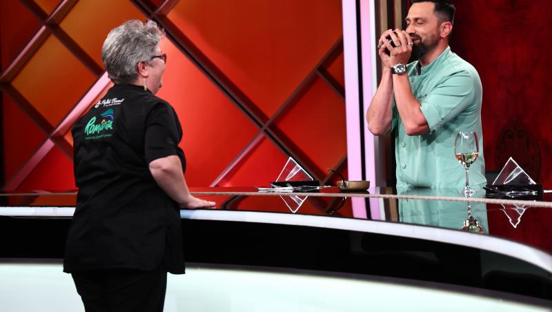 Chefi la cuțite, 26 noiembrie 2025. Ce chef a câștigat a doua bombă cu trei amulete. Gina Bradea a decis preparatul victorios