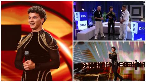 Radu Manole de la The Ticket, moment unic de dans pe scenă. Ce l-a ajutat să aibă atâta energie în fața juriului