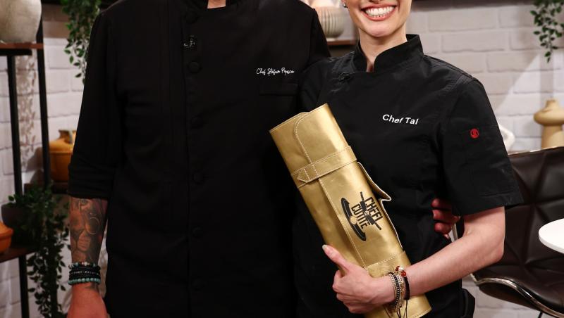 Cine e Tal Berkovich, cuțitul de aur al lui Chef Ștefan Popescu. Ce boală autoimună a făcut-o să descopere lumea gastronomiei
