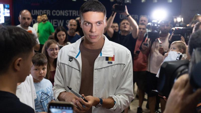 Alimentul pe care David Popovici îl mănâncă în fiecare zi. Campionul are un program strict pentru a fi în formă maximă