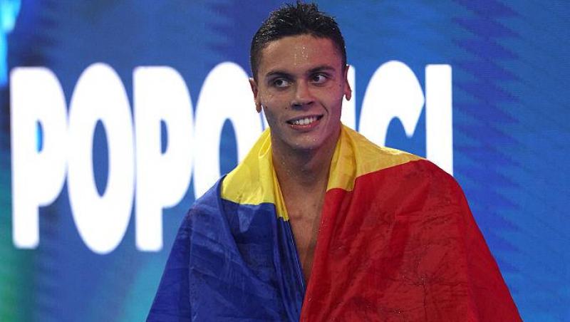 Alimentul pe care David Popovici îl mănâncă în fiecare zi. Campionul are un program strict pentru a fi în formă maximă