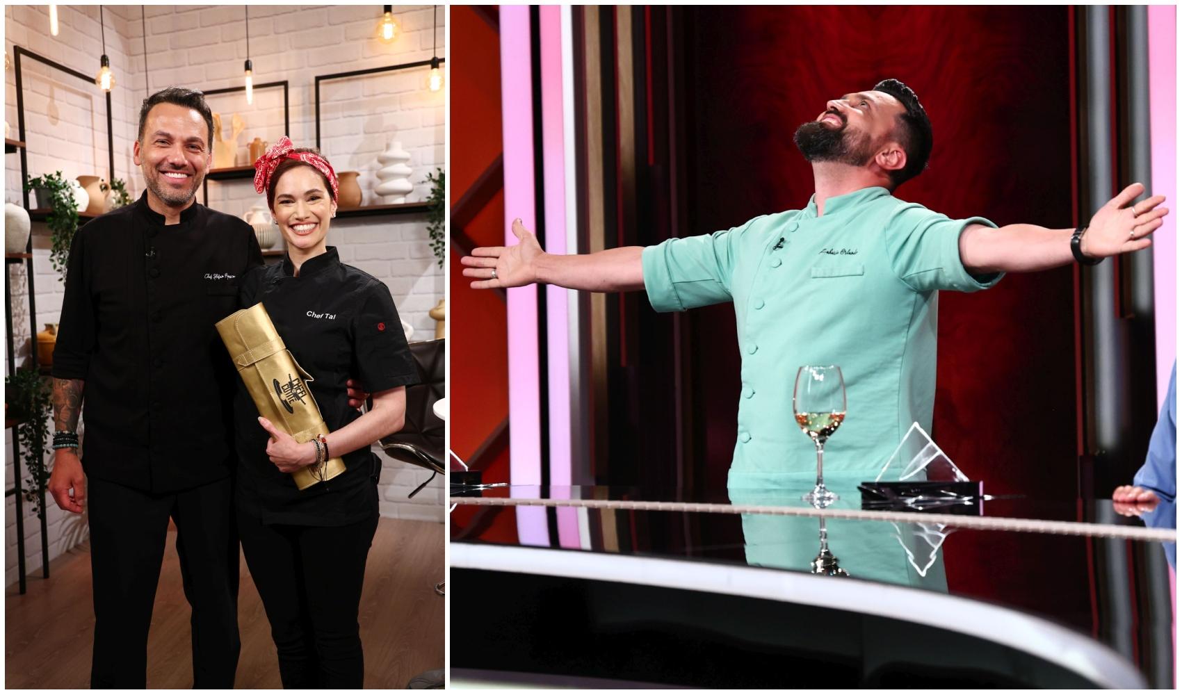 Chefi la cuțite, lider de audiență cu ediția de ieri. Chef Ștefan Popescu a dat cuțitul de aur, Chef Orlando a câștigat bomba