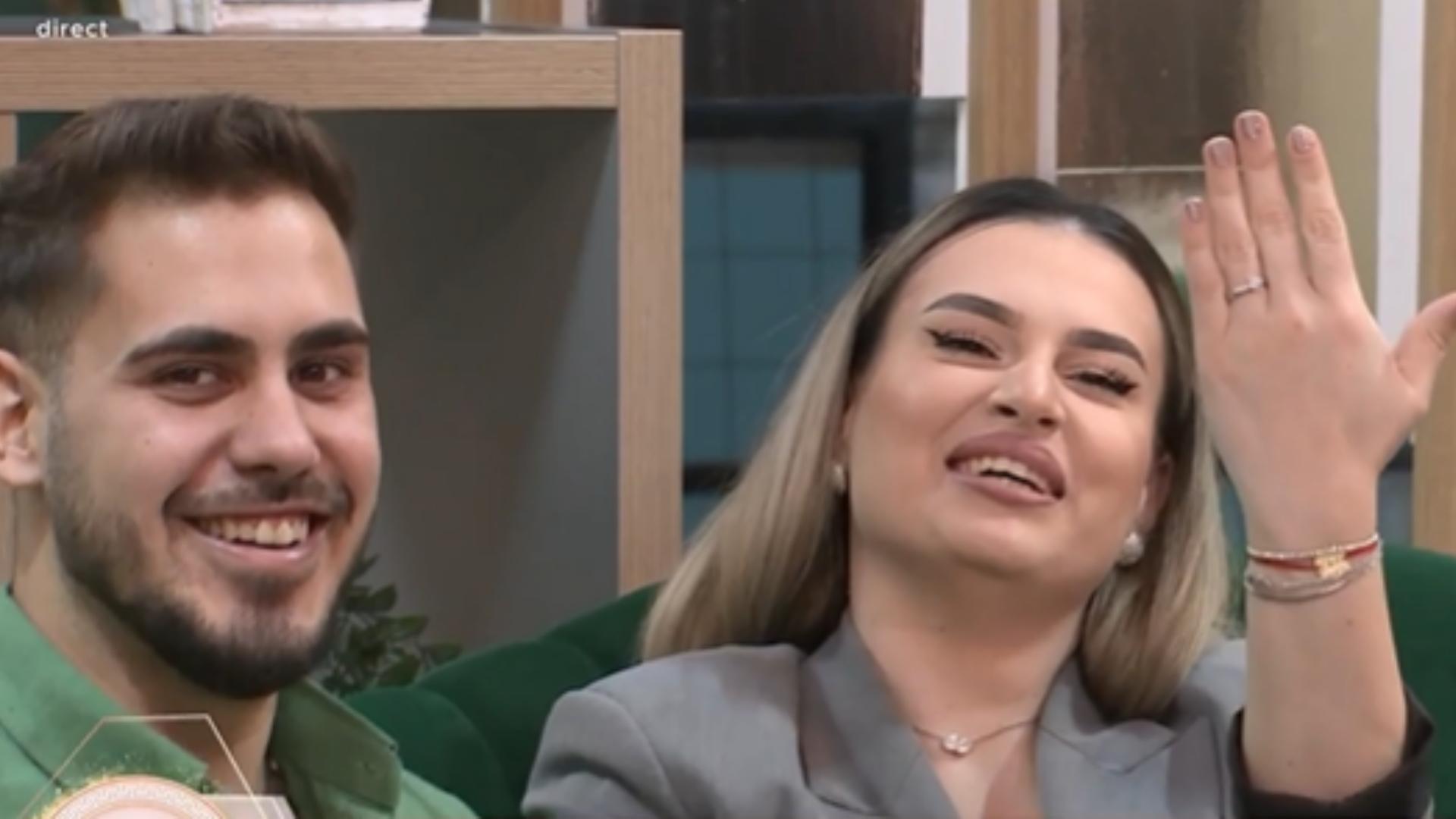 Mireasa, sezon 12. Cristian a cerut-o în căsătorie pe Denisa. Prima logodnă din acest sezon