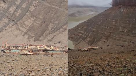 Ce au descoperit specialiștii după golirea controlată a Lacului Vidraru. Relicva care i-a surprins pe experți