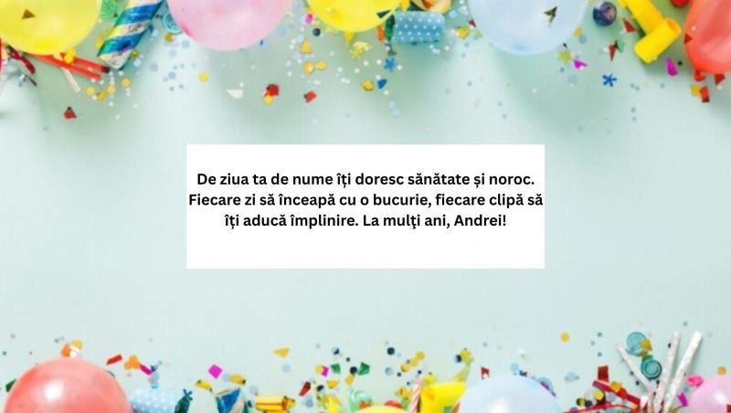 Mesaje, urări și felicitări de Sfântul Andrei 2025. Cele mai frumoase urări pentru cei care își serbează ziua numelui