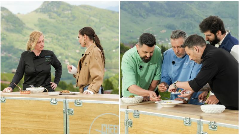 Chef Richard Abou Zaki, Chef Alexandru Sautner, Chef Ștefan Popescu, Chef Orlando Zaharia, Oana Coantă și Irina Fodor