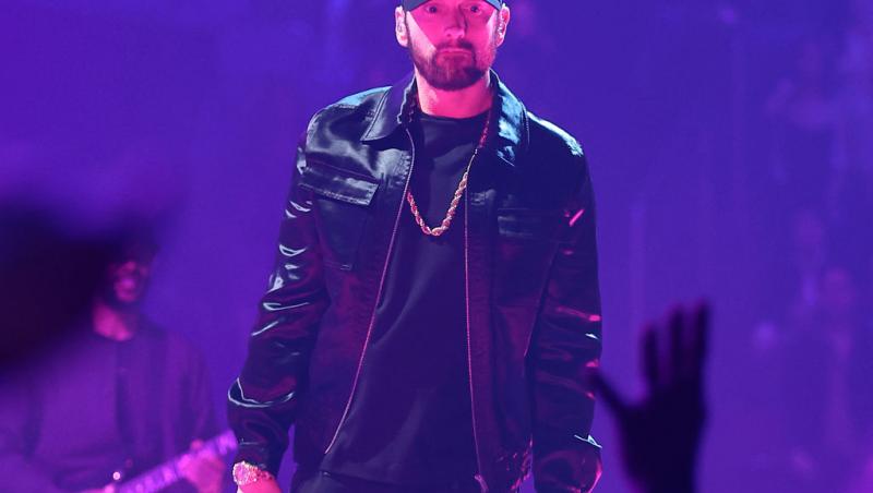 Nepotul lui Eminem, surprins la concertul artistului. Ce fotografie emoționantă a postat Hailie Jade cu micuțul