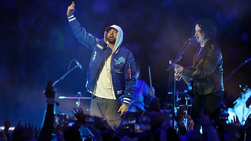 Nepotul lui Eminem, surprins la concertul artistului. Ce fotografie emoționantă a postat Hailie Jade cu micuțul