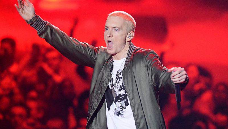 Nepotul lui Eminem, surprins la concertul artistului. Ce fotografie emoționantă a postat Hailie Jade cu micuțul