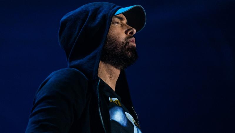 Nepotul lui Eminem, surprins la concertul artistului. Ce fotografie emoționantă a postat Hailie Jade cu micuțul