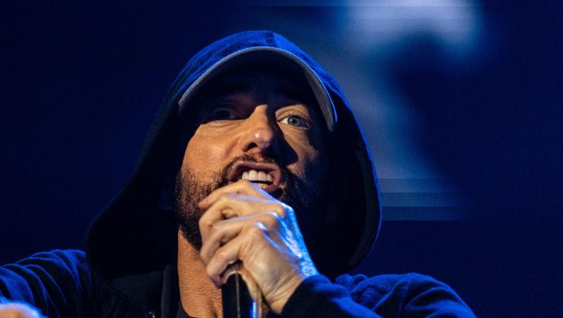 Nepotul lui Eminem, surprins la concertul artistului. Ce fotografie emoționantă a postat Hailie Jade cu micuțul