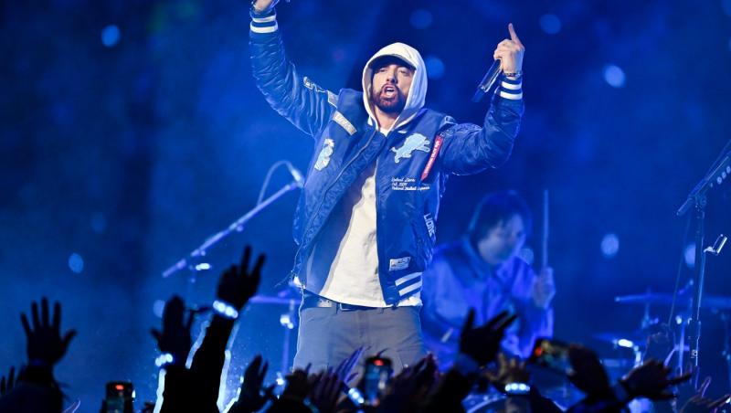 Nepotul lui Eminem, surprins la concertul artistului. Ce fotografie emoționantă a postat Hailie Jade cu micuțul