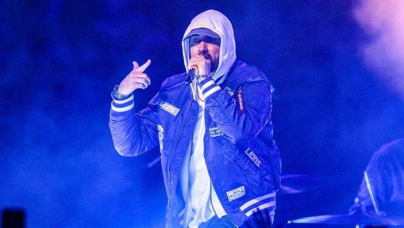 Nepotul lui Eminem, surprins la concertul artistului. Ce fotografie emoționantă a postat Hailie Jade cu micuțul