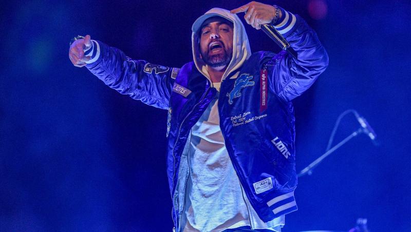 Nepotul lui Eminem, surprins la concertul artistului. Ce fotografie emoționantă a postat Hailie Jade cu micuțul