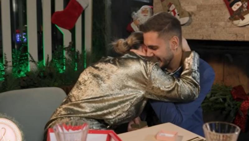 Mireasa, sezon 12. Imagini de la logodna dintre Cristian și Denisa. Cum a reacționat fata când a fost cerută în căsătorie