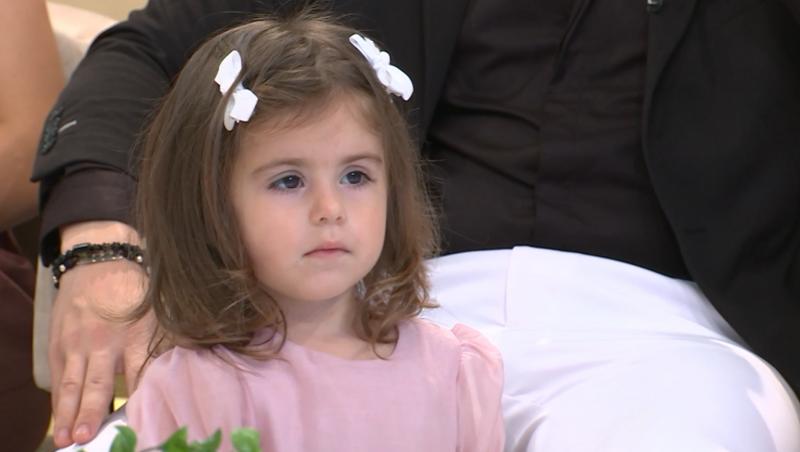 Giovana și Sese, apariție spectaculoasă la TV. Câștigătorii sezonului 5 Mireasa au fost însoțiți de cei doi copii