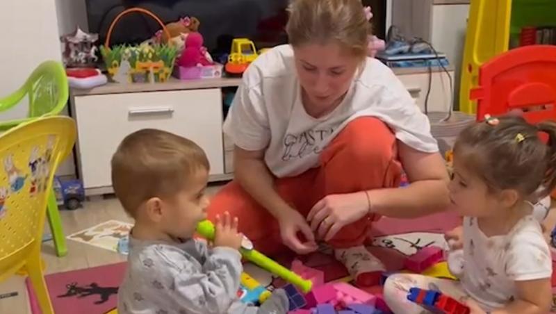 Giovana și Sese, apariție spectaculoasă la TV. Câștigătorii sezonului 5 Mireasa au fost însoțiți de cei doi copii